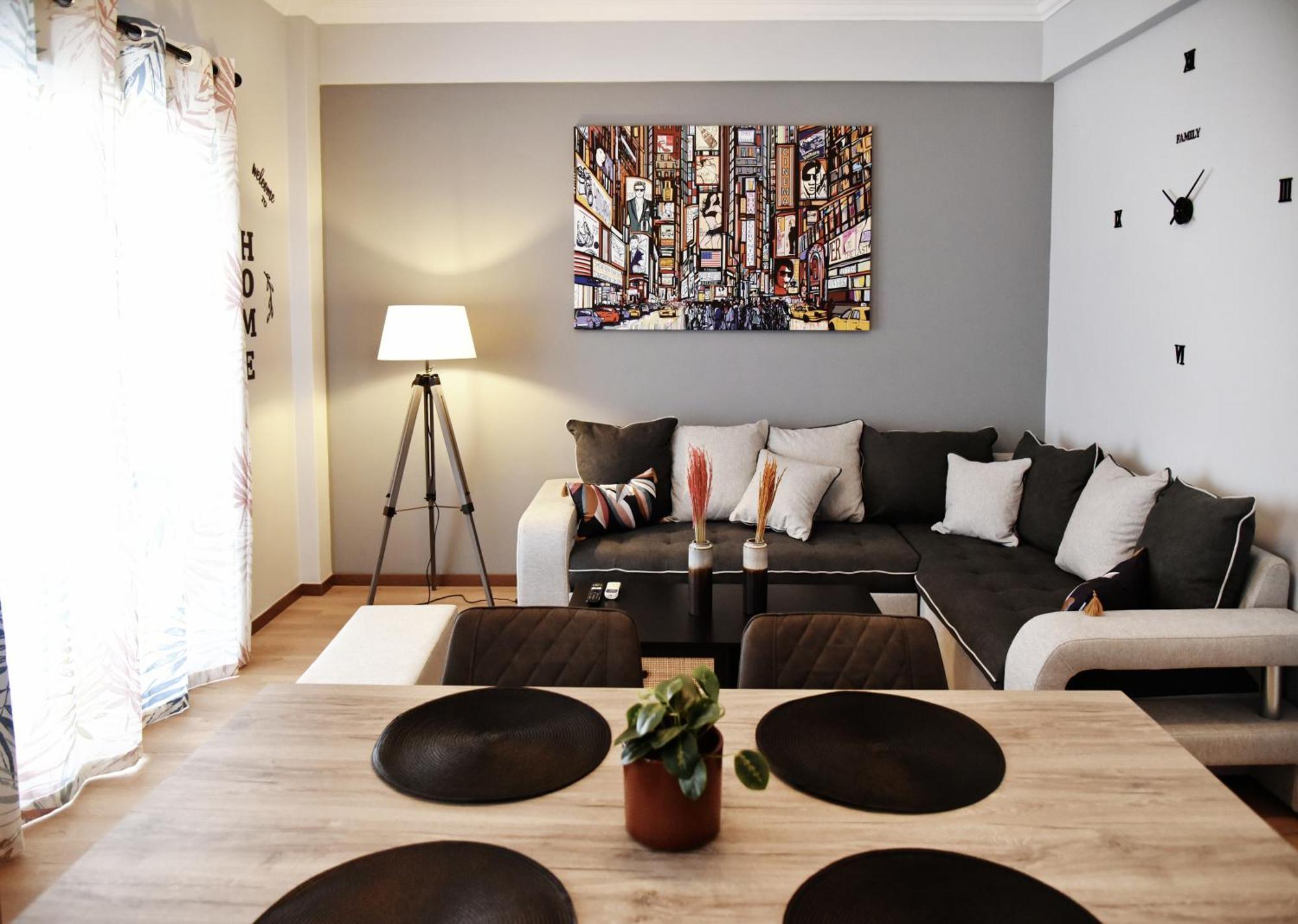 Kipseli New Modern & Cozy 65Tv Netflix Apartment Atena Exterior foto